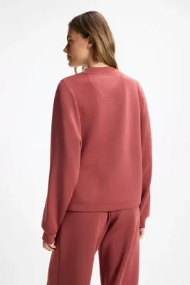 MPG Dreamweave Crew Neck Dropped Arm Spiced Apple