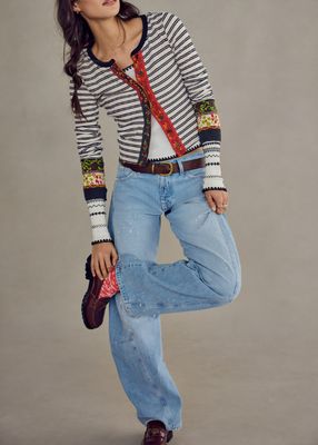 Free People WTF Noa Cardi Tea Combo