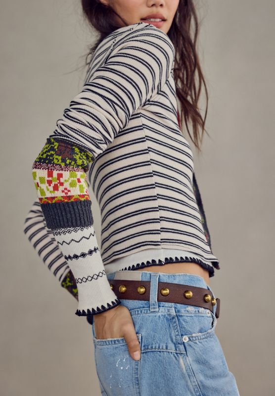 Free People WTF Noa Cardi Tea Combo