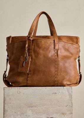 Free People WTF Hollis Tote Cognac