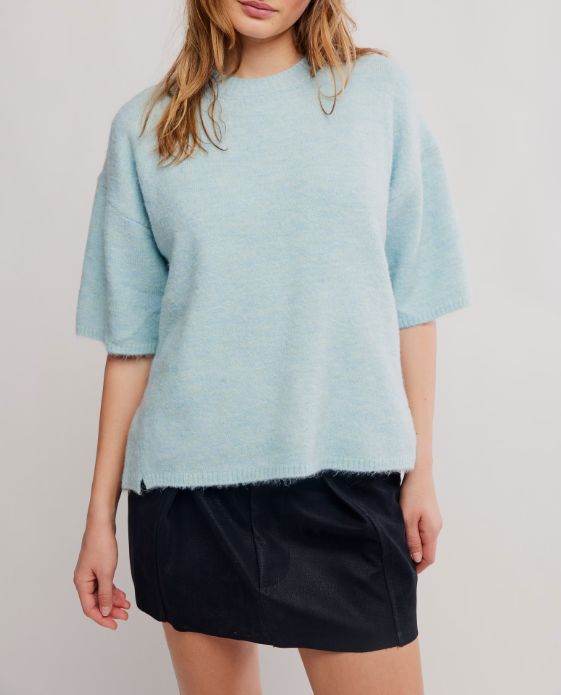 Free People Margot Sweater Tee Angel Falls