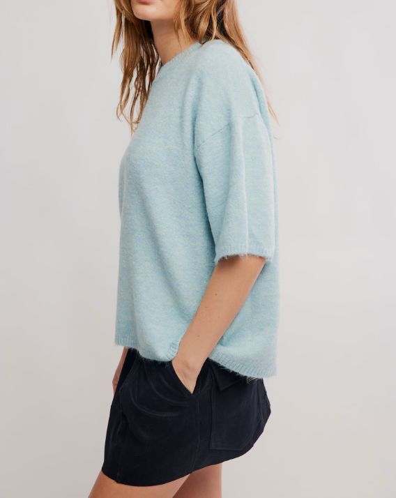 Free People Margot Sweater Tee Angel Falls
