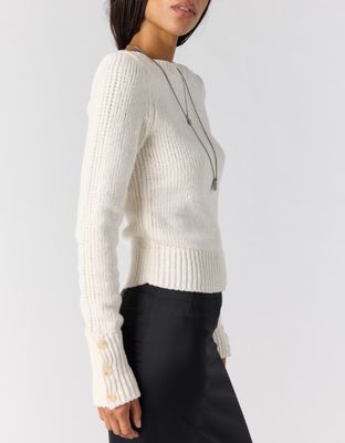 Free People Mila Pullover Sugar Swizzle