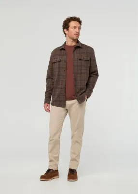 DUER Performance Flannel Overshirt Stout Plaid