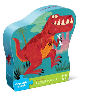 Crocodile Creek Floor Puzzle Dinosaur 36pc