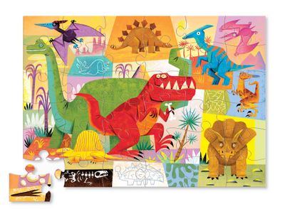 Crocodile Creek Floor Puzzle Dinosaur 36pc