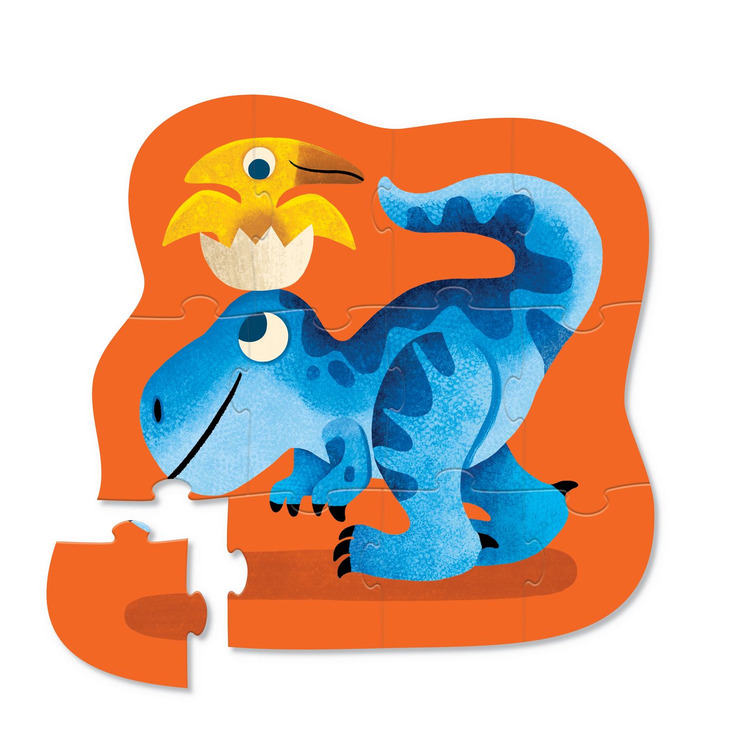 Crocodile Creek Mini Puzzle Dino Friends 12pc