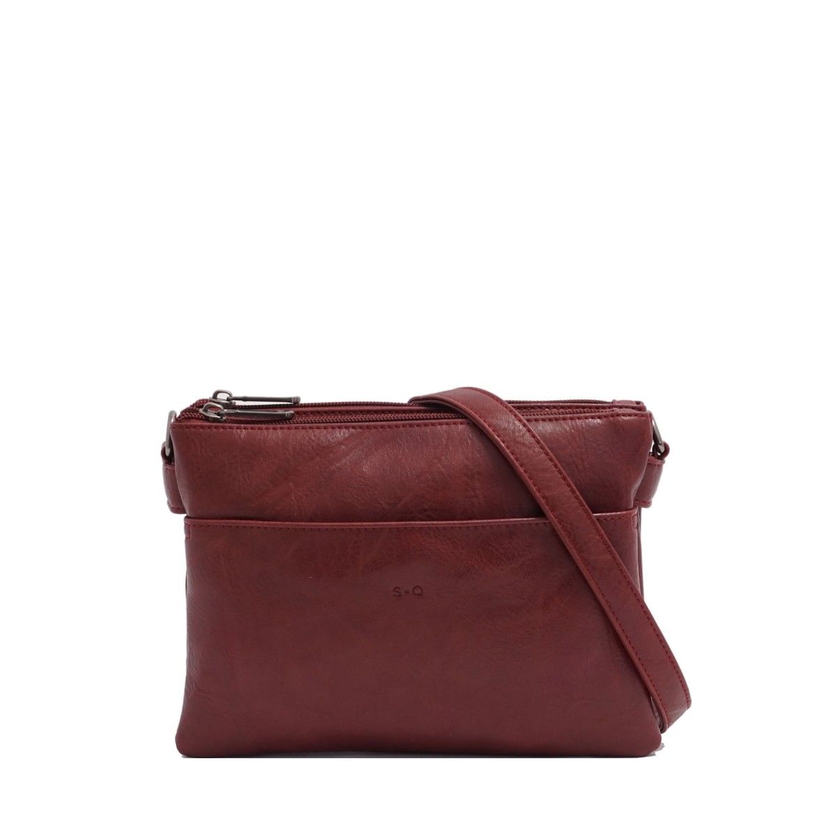 SQ Solar Crossbody Burgundy