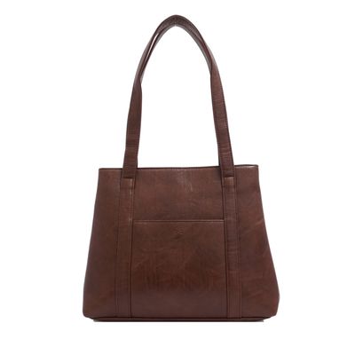 SQ Glenna Work Tote Brown SQ Glenna Work Tote Brown
