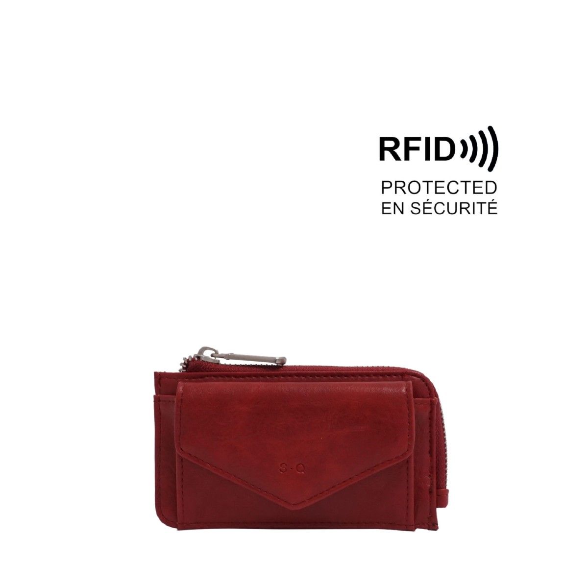 SQ Evelyn Wallet Merlot SQ Evelyn Wallet Merlot