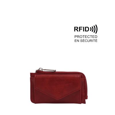 SQ Evelyn Wallet Merlot
