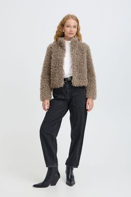 B. Young BYArinie Jacket Silver Mink