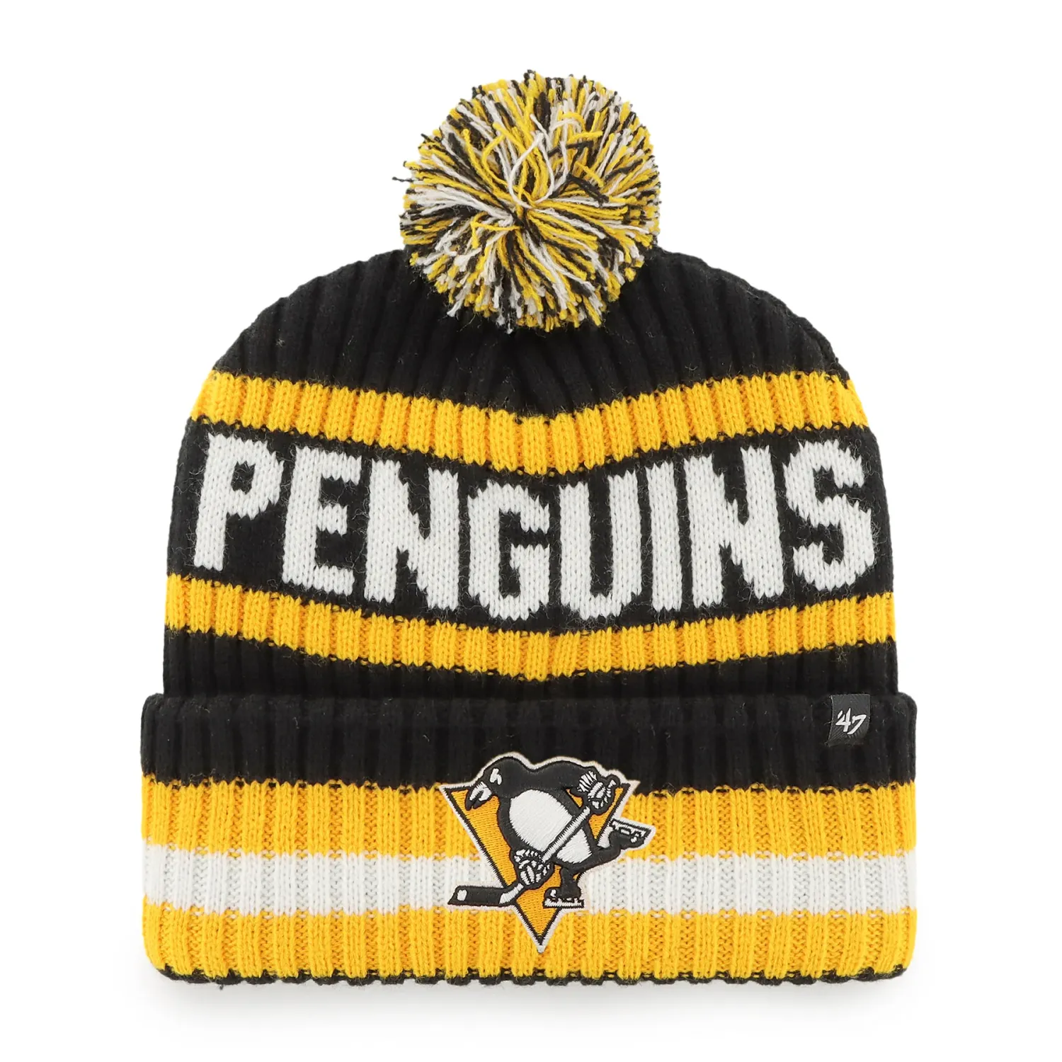 Pittsburgh Penguins '47 Bering Cuff Knit Pittsburgh Penguins '47 Bering Cuff Knit