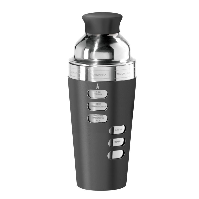 OGGI Dial-a-Drink Shaker Black OGGI Dial-a-Drink Shaker Black