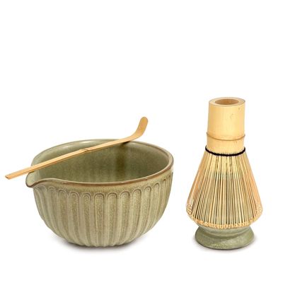 CH'A Matcha Tea 4 Piece Set CH'A Matcha Tea 4 Piece Set
