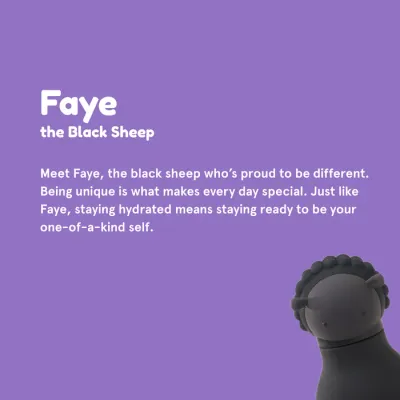 Asobu Bestie Bottle Black Sheep