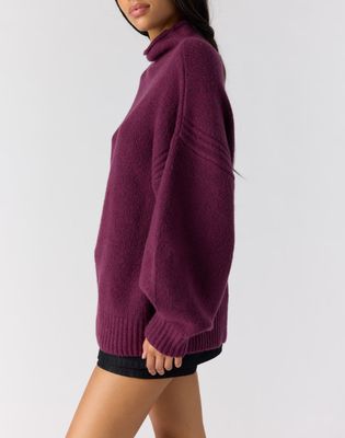 Free People Beaumont Tunic Winter Bloom Melange