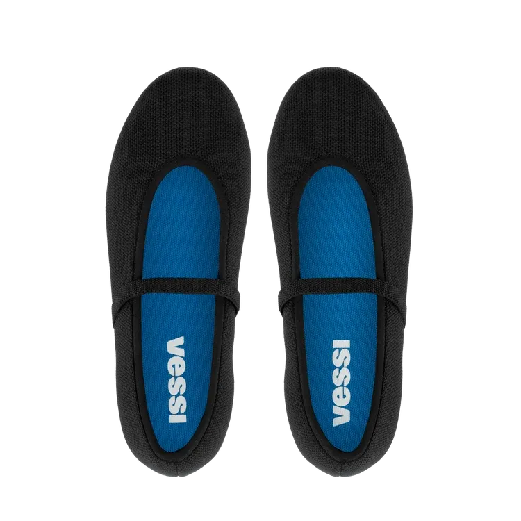 Vessi Women's Market Mary Jane Black