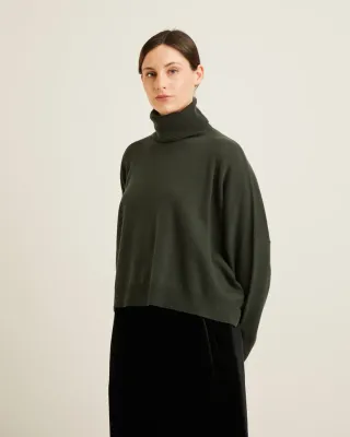 Naif Lusero Sweater Deep Olive