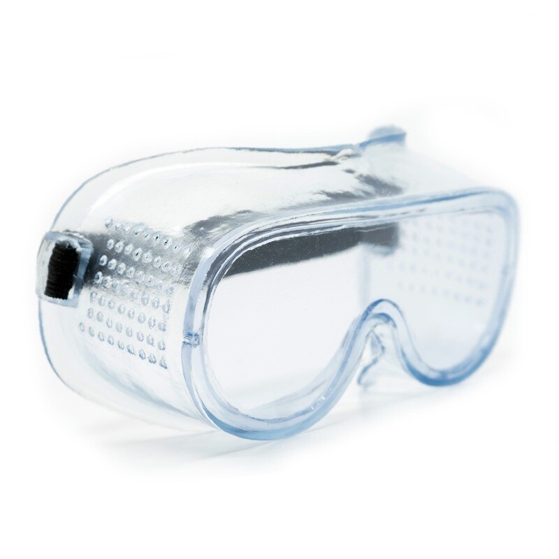 Goggles protect de seguridad ventilación directa para uso industrial.