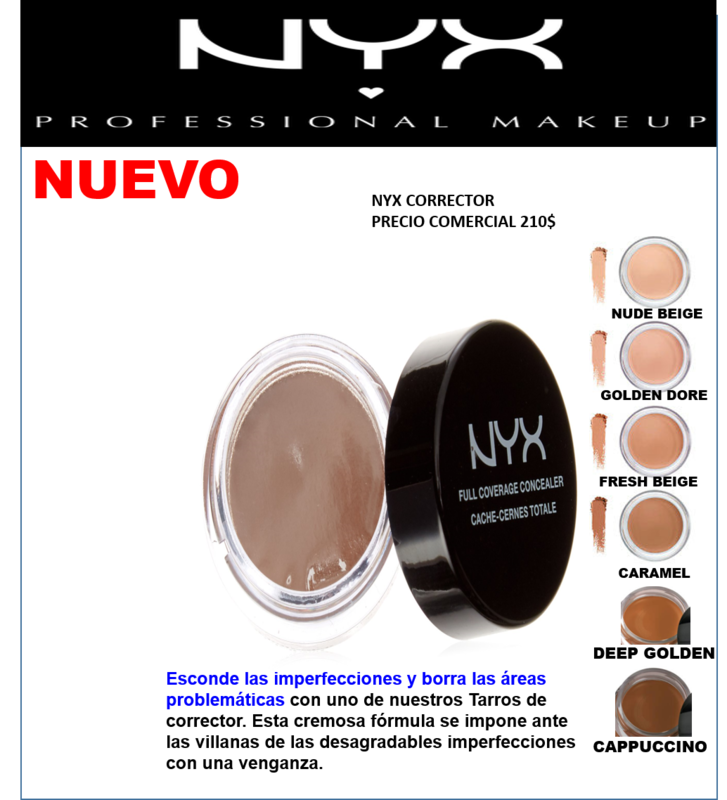 CORRECTORES  FACIALES NYX, PHYSICIANS FORMULA, WNW