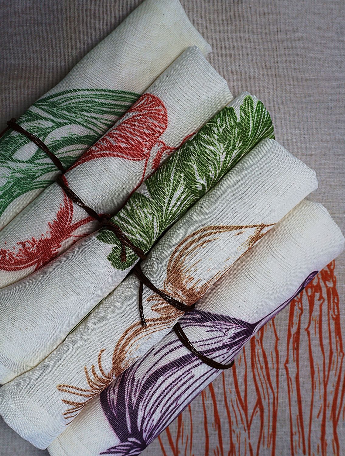 Garden Glow Canvas Napkins