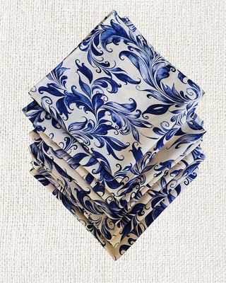 Damask Fabric Table Napkins
