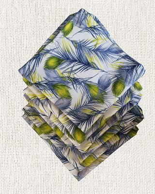 Nature Print Table Fabric Table Napkins