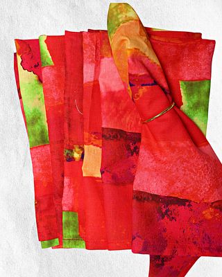 BrightFusion Abstract Print Napkins