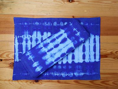 Indigo Hand-dyed Canvass Placemat