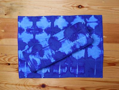 Indigo Hand-dyed Canvass Placemat