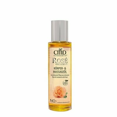 CMD Naturkosmetik Rose Exclusive Körper- & Massageöl mit Wildrosenöl