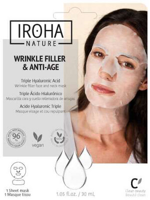 Iroha Nature Vliesmaske Wrinkle Filler & Anti-Age