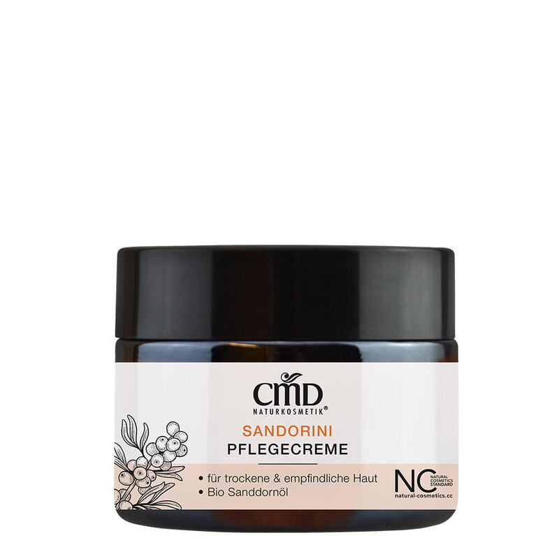 CMD Naturkosmetik Sandorini Pflegecreme - die reichhaltige Creme mit Sanddornöl