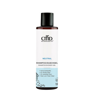 CMD Naturkosmetik Neutral mildes Shampoo/Duschgel mit Salz vom Toten Meer