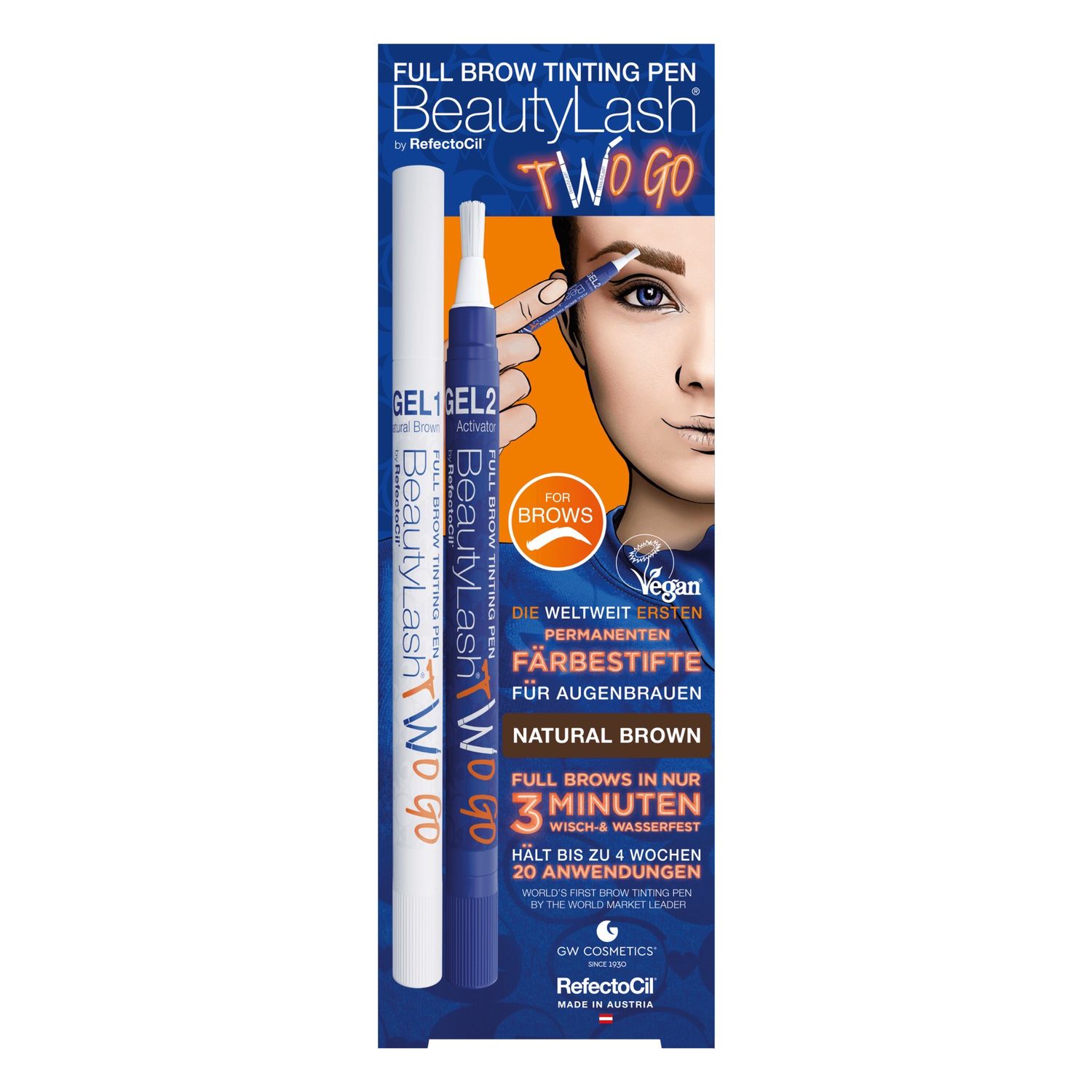 RefectoCil Full Brow Tinting Pen Two Go in 2 Farben