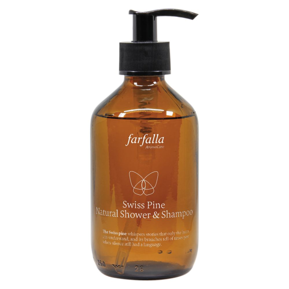 Farfalla Swiss Pine Natural Shower & Shampoo Farfalla Swiss Pine Natural Shower & Shampoo