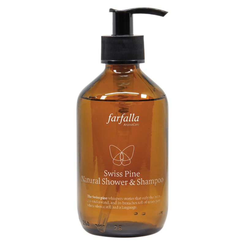 Farfalla Swiss Pine Natural Shower & Shampoo Farfalla Swiss Pine Natural Shower & Shampoo