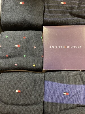 TOMMY HILFIGER (5 PAIR) PACK 33.00 (COLOURS VARY)