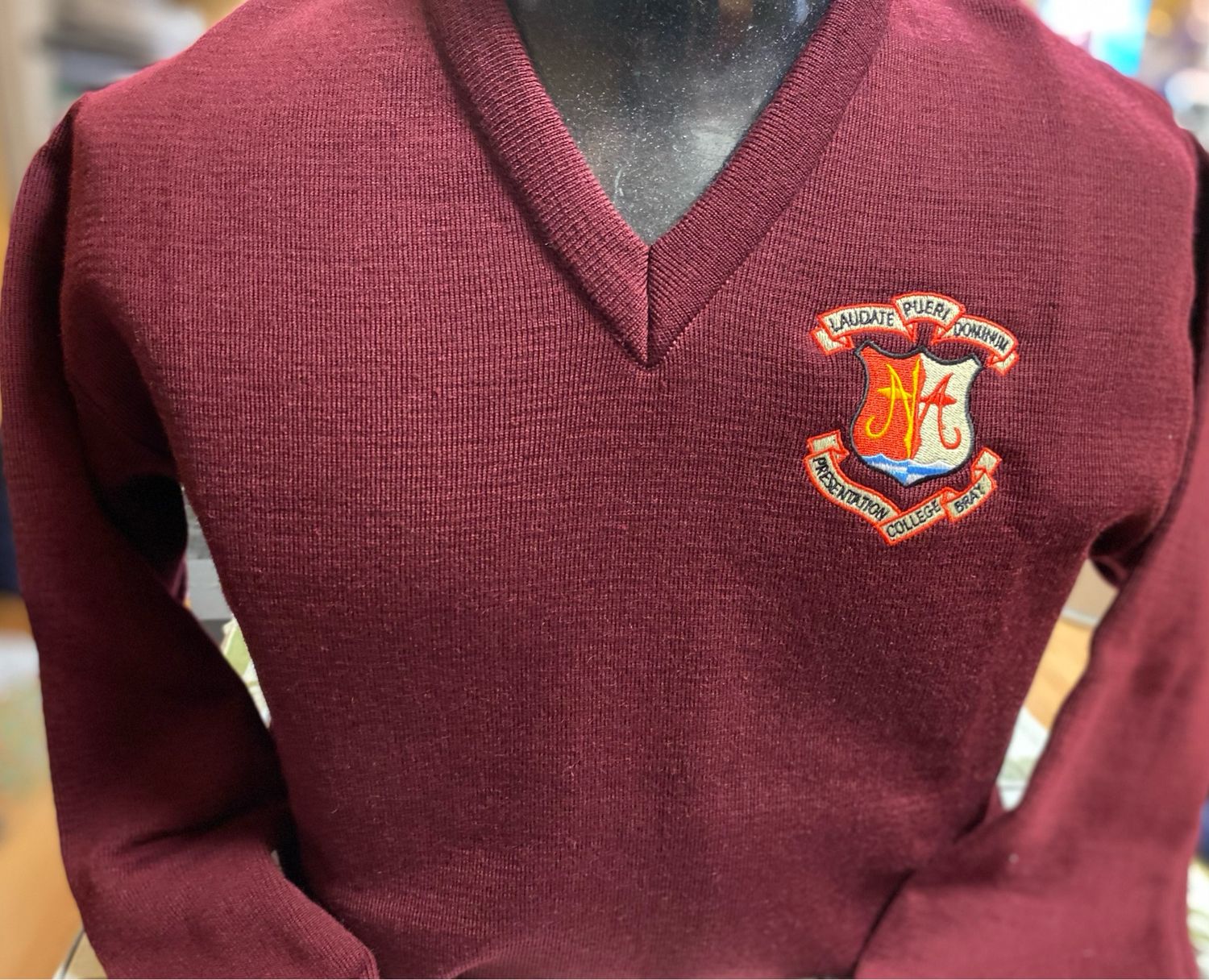 Pres Wine Sweater  (4th to 6th Year)