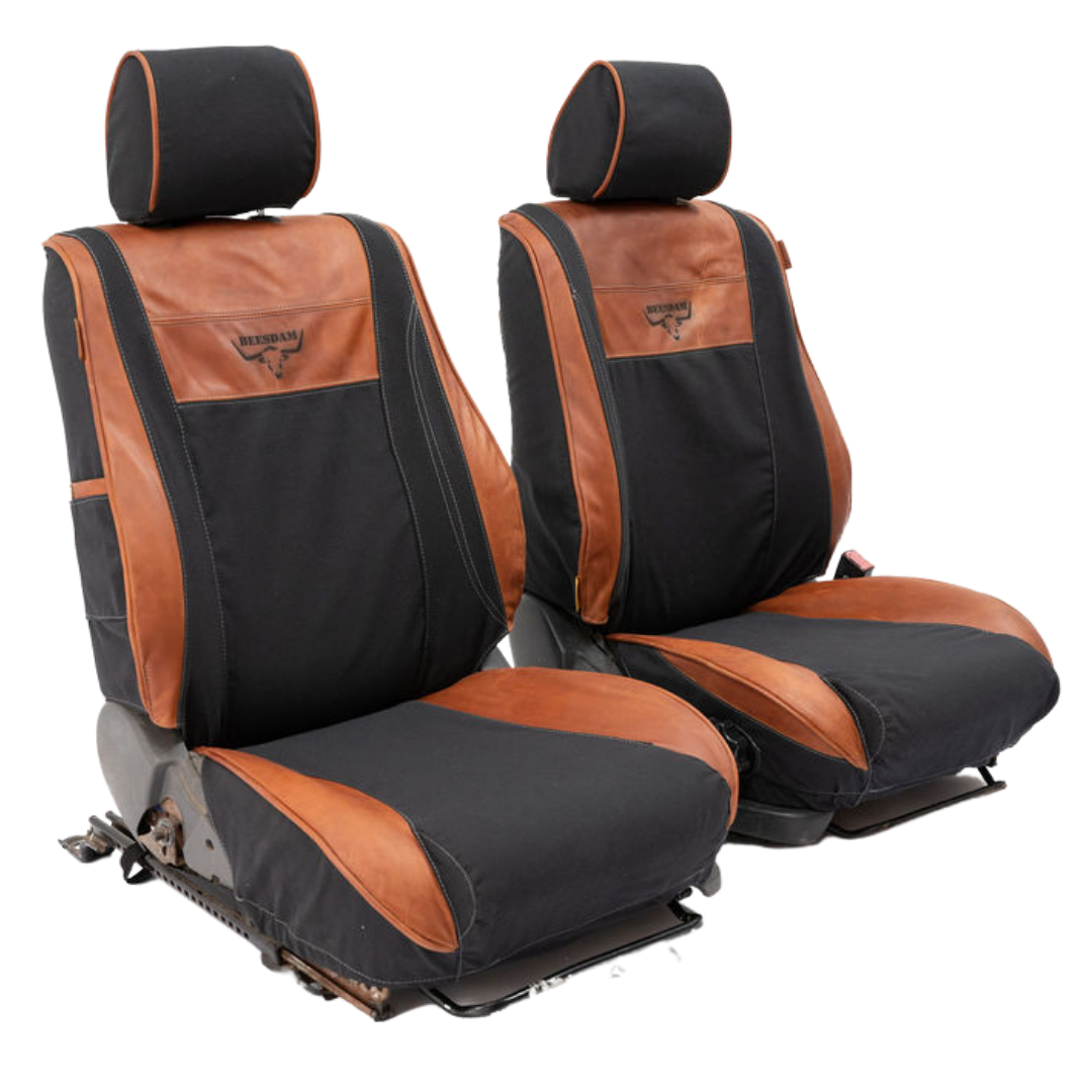 legacy-plus-charcoal-canvas-red-leather-beesdam-seat-covers
