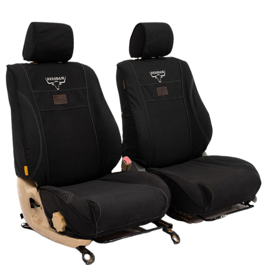 Deluxe Collection Charcoal Canvas Beesdam Seat Covers