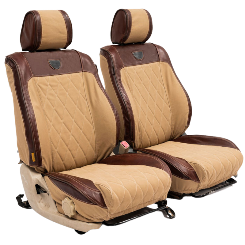 Legacy Premium with Sand Canvas and Red Leather