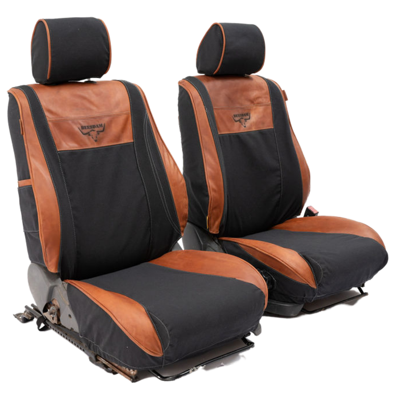 Legacy Plus with Charcoal Canvas and Red Leather