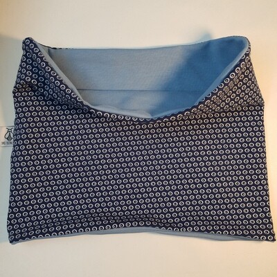 LOOP I Jersey Schal, Blue Dots
