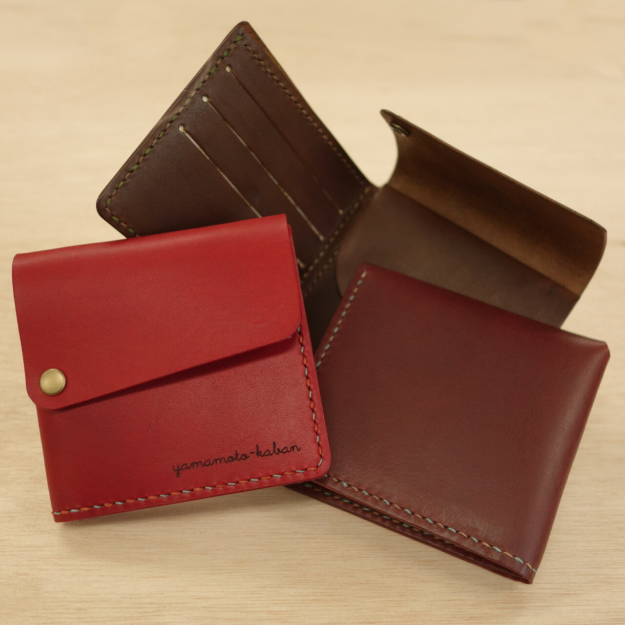 Folded wallet