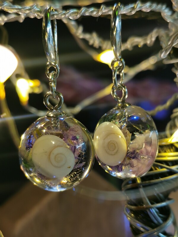 Shiva Eye Shell Earrings 3