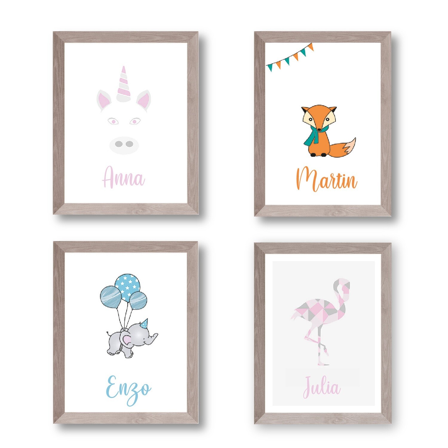 Poster enfant personnalisable