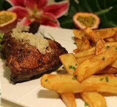 POULET BOUCANE + FRITES POMME DE TERRE