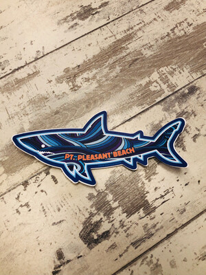 Sticker Blue Shark